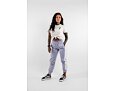 Kappa 222 BANDA WRASTORIA Slim Lilac/White/Light Grey Womens Sweatpants