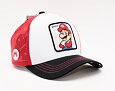 Cap Capslab - Super Mario Trucker - Mario Classic - White / Red