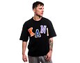 Triko Karl Kani Woven Signature Multicolor Logo Tee black