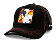 Cap Capslab - Naruto Trucker - Sasuke Fire Style - Black / Red