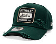Kšiltovka New Era - Buffalo Distressed Patch 9FORTY A-Frame - Dark Green