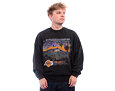 Mikina New Era - NBA Washed Graphic Crewneck - LA Lakers - Black