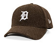 Cap New Era - MLB Melton Wool 9FORTY - Detroit Tigers - Brown / White