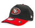 Cap New Era - NFL Charcoal Drop 9FORTY A-Frame - San Francisco 49Ers - Steel Clouds / Scarlet