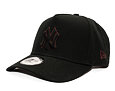 Cap New Era - MLB Team Outline 9FORTY A-Frame - NY Yankees - Black / Burgundy