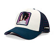 Cap Capslab - Naruto Trucker - Sasuke Rinnegan Patch - White / Navy