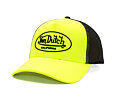 Cap Von Dutch - Neon California Logo Baseball Trucker - Neon Yellow / Black