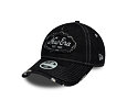 Womens Cap New Era - Branded Distress 9TWENTY A-Frame - Black