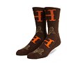 HUF × Thrasher Duality Sock Chocolate Socks