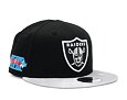 New Era 9FIFTY NFL Team Patch Las Vegas Raiders Black Cap