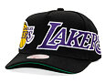 Kšiltovka Mitchell & Ness - NBA Busted Pro - Los Angeles Lakers - Black