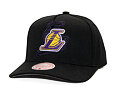 Cap Mitchell & Ness - NBA Tilted Pro Snapback - Los Angeles Lakers - Black
