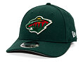 Cap New Era - NHL 9FORTY M-CROWN - Minnesota Wild - Team Color
