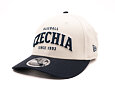 Cap New Era - Contrast Visor M-CROWN 9FORTY - Baseball Czechia - Ivory