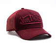Cap Von Dutch - 3D Embroidery Logo Baseball - Burgundy