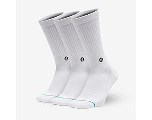 Stance Icon 3 Pack White Socks