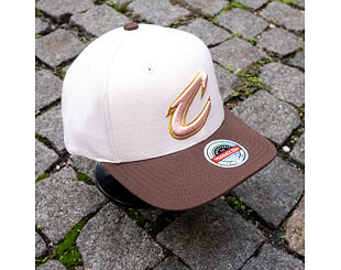 Kšiltovka Mitchell & Ness - Blush Sand Classic Red - Cleveland Cavaliers - Sand/Brown