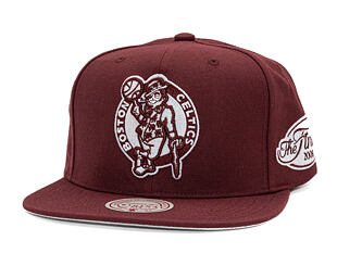 Cap Mitchell & Ness - NBA Fashion Basic Snapback - Boston Celtics - Dark Purple