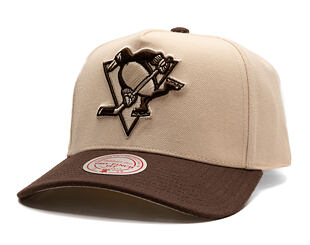 Kšiltovka Mitchell & Ness - NHL Fashion Basic 2T Pro - Pittsburgh Penguins - Cream