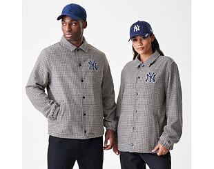 Jacket New Era - MLB Check Coach Jacket - NY Yankees - Auburn