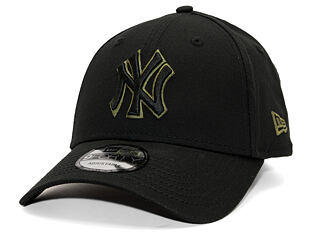 Cap New Era - MLB Team Outline 9FORTY - NY Yankees - Black / Olive