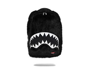 Sprayground Fur Cray Black Backpack