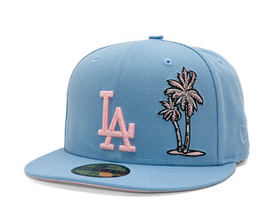 New Era - MLB Palm & Taco 59FIFTY - LA Dodgers - Sky Blue / Pink UV