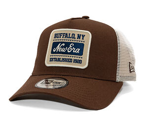 Cap New Era - Branded Patch 9FORTY Trucker - Chestnut Brown