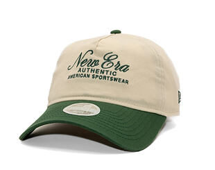 Womens Cap New Era - Branded Script 9TWENTY A-Frame - Cream