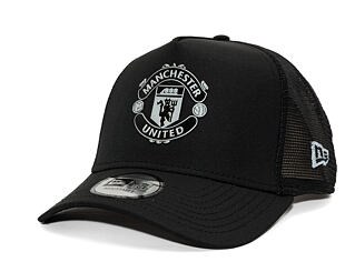 Cap New Era -  Reflective 9FORTY Trucker - Manchester United FC - Black