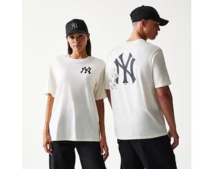 Tee New Era - MLB Food Graphic Tee - NY Yankees - Off White