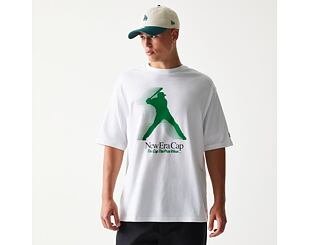 Tee New Era - Player Graphic Oversized Tee - White