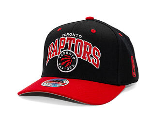 Cap Mitchell & Ness - NBA Team Arch Snapback - Toronto Raptors - Black / Red