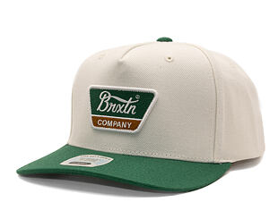 Cap Brixton - Linwood MP Snapback - Off White/Primal Green