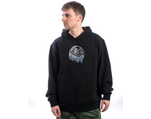 Sweatshirt Out Of Time Hoodie (Black Wash)