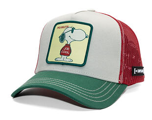 Cap Capslab - Trucker Peanuts - Cool Joe - White / Red /Green