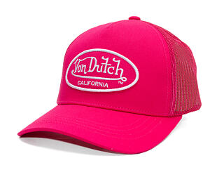 Cap Von Dutch - Trucker - Cali Patch Electric Pink