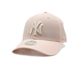 Womens Cap New Era - MLB Linen 9FORTY - NY Yankees - Blush Pink