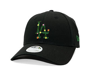 Womens Cap New Era - MLB Floral Infill 9FORTY - LA Dodgers - Black