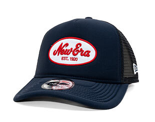 Cap New Era - Branded Oval Foam Patch 9FORTY A-Frame Trucker - Navy