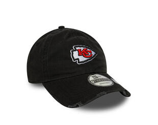Cap New Era - NFL Wash & Distressed 9TWENTY - Kansas City Chiefs - Black
