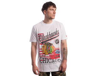 Tee New Era - NHL US Edit - Chicago Blackhawks - White
