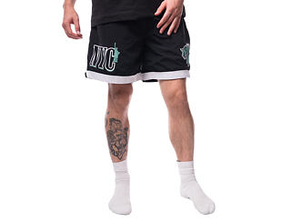 Shorts Mitchell & Ness - In The City 7In Nylon Shorts - NBA - New York Knicks -Black