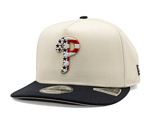 Cap New Era - MLB "American Flag" 9FIFTY - Philadelphia Phillies - Chrome White