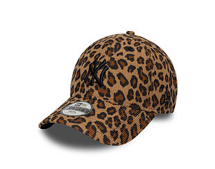 Kids Cap New Era - MLB Leopard Cord 9FORTY - NY Yankees - Stone / Black