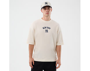 Tee New Era - MLB Waffle Box Tee - NY Yankees - Off White