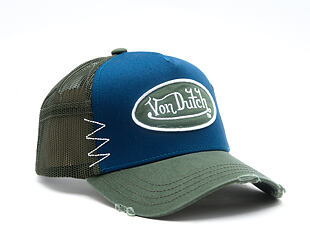 Cap Von Dutch - Oval Patch Trucker - Blue / Green