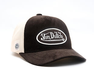 Cap Von Dutch - Baseball - Corduroy Patch Premium - Brown
