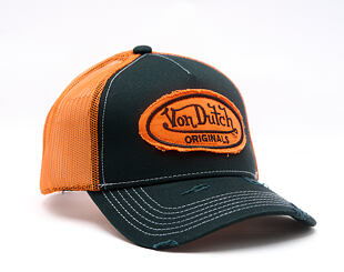 Cap Von Dutch - Baseball - Vintage Distressed - Orange / Navy