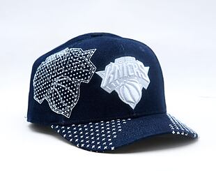 Cap Mitchell & Ness - NBA Run Stitch Pro Snapback - New York Knicks - Blue